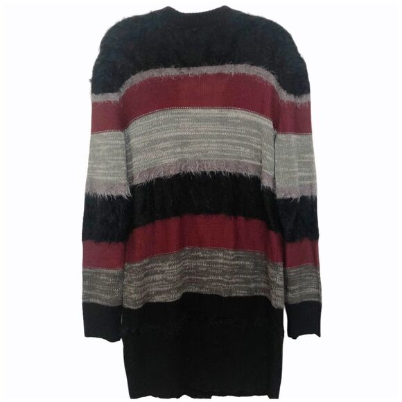 TROUVE CARDIGAN, Long, Striped S - Picture 2 of 5